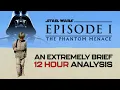 A Very Brief Analysis The Phantom Menace