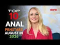 Top 10 Anal Prnstars August in 2026