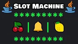 Let s code a Java SLOT MACHINE