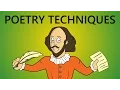 Poetry Techniques in 30 Minutes