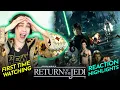 Download Lagu Nicki gets emotional for RETURN OF THE JEDI (1983) Movie Reaction FIRST TIME WATCHING