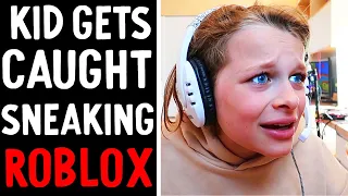 Download KID GETS CAUGHT SNEAKING ROBLOX *instantly regrets decision* - Moral Stories w/The Norris Nuts MP3