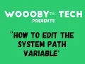 How to edit the PATH Variable on Windows