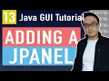 How Do I Add a JPanel to a JFrame - Part 13