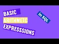 Arithmetic Expressions in SQL 2020