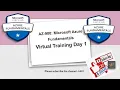 Microsoft Azure Virtual Training Day Fundamentals Part 01 hkv707