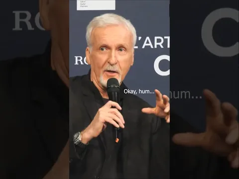 J’ai posé une question très con à JAMES CAMERON (vidéo complète ⬆️)