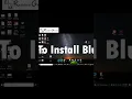 How To Install Blue j
