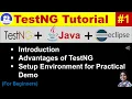 TestNG Tutorial Eclipse Java Practical Demo Session-01