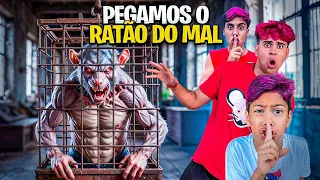 PEGAMOS  O RATÃO DO MAL 😱 *Robson Abreu e Richard Abreu
