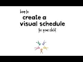 How to Make a Visual Schedule