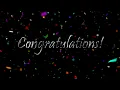 Download Lagu 2 Hour Congratulations Background Video with Confetti and Music | 365Edits.com RSVP Website Builder