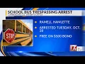 Another person arrested for school bus trespassing in Cumberland County
