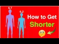 How to Decrease Height How to Get Shorter Height Decrease Exercise