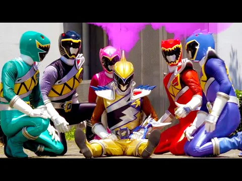 Download MP3 Power Rangers Dino Super Charge | E03 & E04 | Power Rangers | Action Show