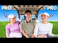 GM GOLF VS Two Female Pros 18 Hole Match