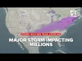 Team coverage Winter storm underway for parts of US with impacts to threaten nearly 180M Americans