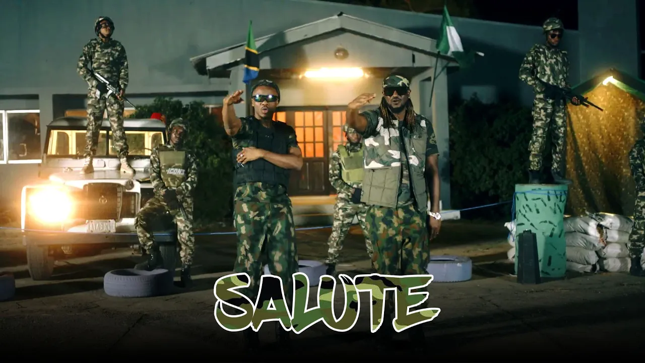 Alikiba Ft Rudeboy - Salute (Official Music Video)