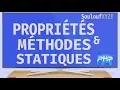6 PROPRIETES ET METHODES STATIQUES - PROGRAMMATION ORIENTE OBJET EN PHP