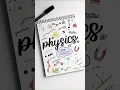 physics front page design for school assignment project