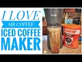 I LOVE Mr Coffee Iced Coffee Maker How to make Iced Coffee