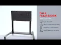 Download Lagu ErgoFrame Fuse FUM5220BK - Electric mobile lift for AV professionals
