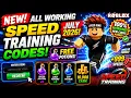 NEW ALL Working Speed Training Codes July 2026 FREE Potions Roblox