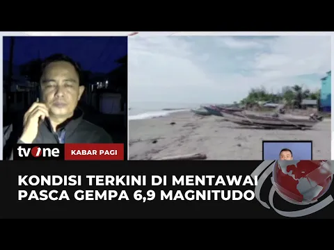 Kegiatan Kembali Normal Pascagempa Magnitudo 6,9 di Mentawai