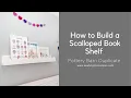 How to Build a Scalloped Bookshelf Pottery Barn Scalloped Book Ledge Duplicate