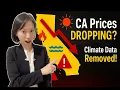 California Home Prices Declining Zillow Removes Climate Change Factor