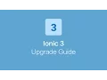Ionic 4 Upgrade Guide