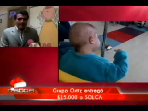 Grupo Ortíz entregó $ 15.000 a Solca
