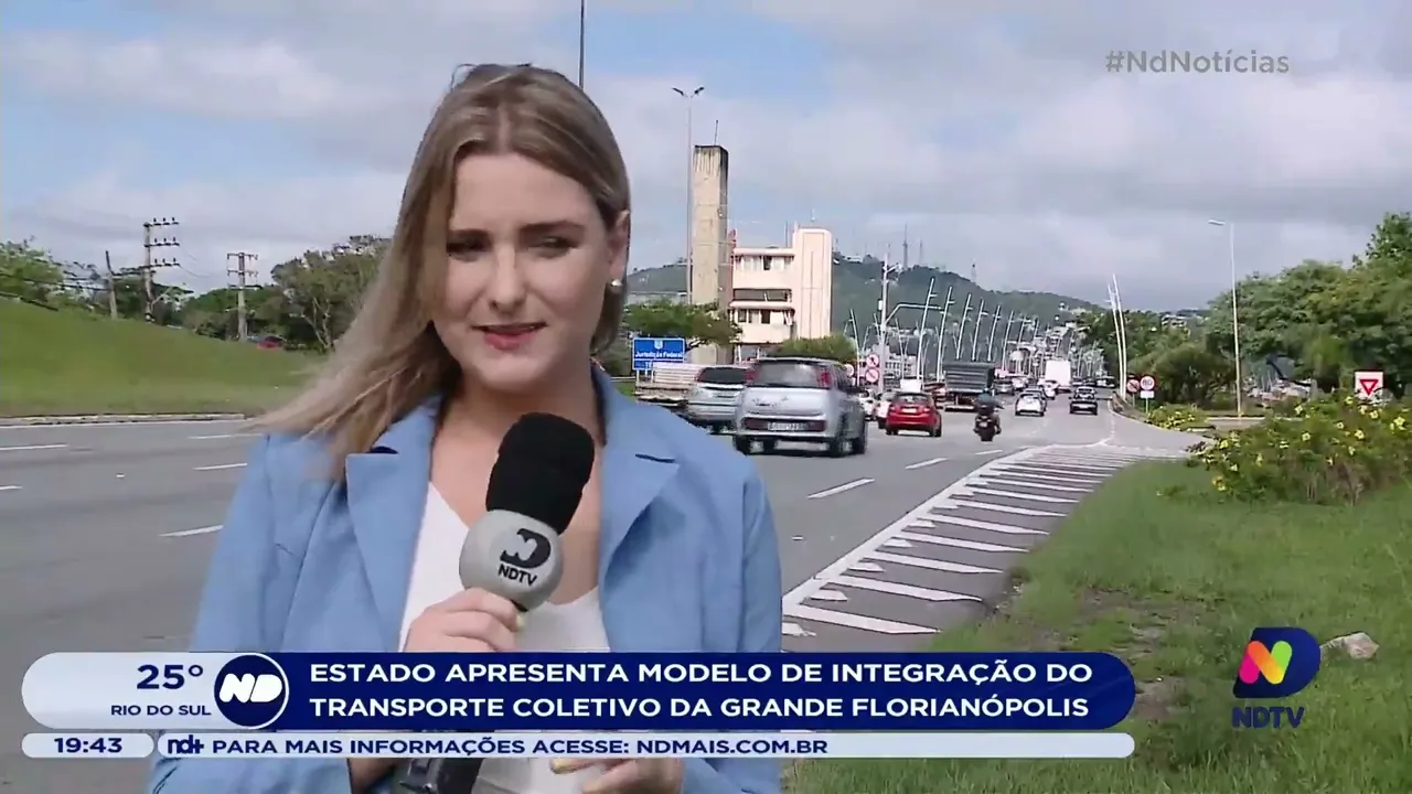 Estado apresenta modelo de integração do transporte coletivo da grande Florianópolis