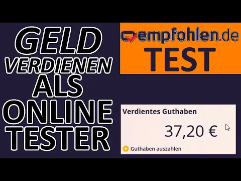 Download MP3 empfohlen.de  Test + Erfahrungen - Geld verdienen als Online-Tester #testoleros