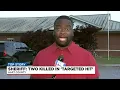 Sheriff describes deadly double shooting as a massacre