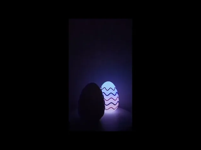 Easter Egg with Wavy Decorations video thumbnail