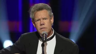 Randy Travis sings Amazing Grace at George Jones funeral