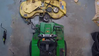 John Deere F525 48 Deck Installation Tutorial
