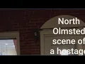 Scene from fatal shooting of suspect by police officer in North Olmsted