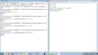 1 Python 3 print options and formatting your output AE1205