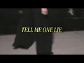 Tell me one lie (music video)