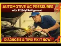 Automotive AC Pressures with R1234yf Refrigerant - Diagnosis Tips