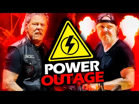 Download MP3 JAMES HETFIELD REACTION WHEN THE POWER GOES OUT DURING ONE LIVE #METALLICA