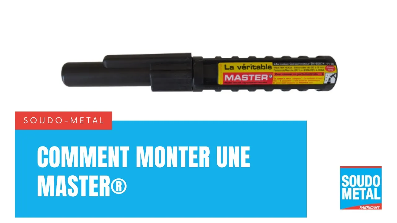 Porte électrodes à vis 500 Amp - MASTER 400A - la véritable