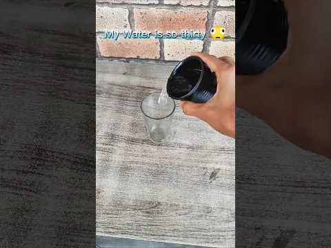 My water is so thirty 