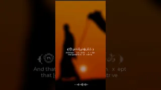 وان ليس للإنسان إلى ما سعى احمد خضر اجمل حالات قران الحياه مع الاسلام 