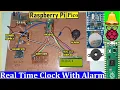 Raspberry Pi Pico - DS1307 Real Time Clock RTC With Alarm and 16x2 LCD Display