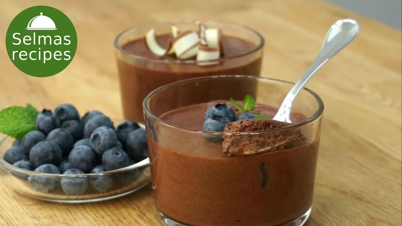 MOUSSE TÖRTCHEN ohne backen | Mousse au Chocolat [ohne Ei] selber machen. 