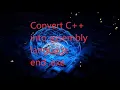 How to compile C code into assembly or machine language or assembly into machine language