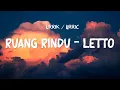 Download Lagu Letto - Ruang Rindu (Lirik)